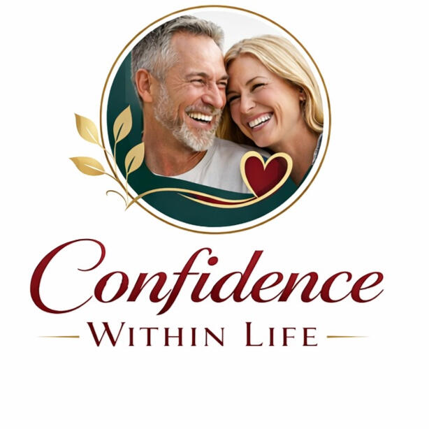 confident-woman-over-40-smiling-sunlight middle aged woman smiling in warm sunlight representing confidence and natural vitality