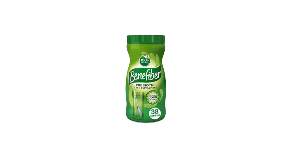 benefiber prebiotic fiber Benefiber prebiotic fiber powder supplement packaging